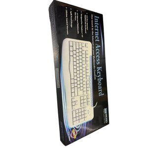 ✨ Micro Innovations One Touch Multimedia Wired Keyboard KB650I ( Preowned ) Part
